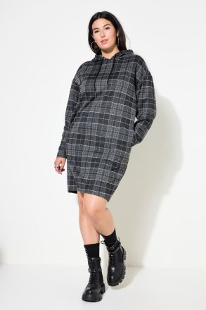 Plaid Hooded Dress