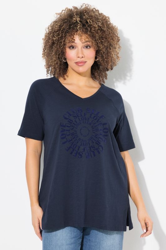 Self Love Club Flocked Lettering Tee