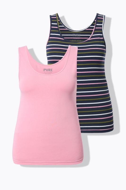 2 Pack Eco Cotton Tanks