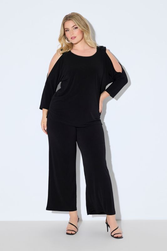 Cold Shoulder Long Sleeve Tee