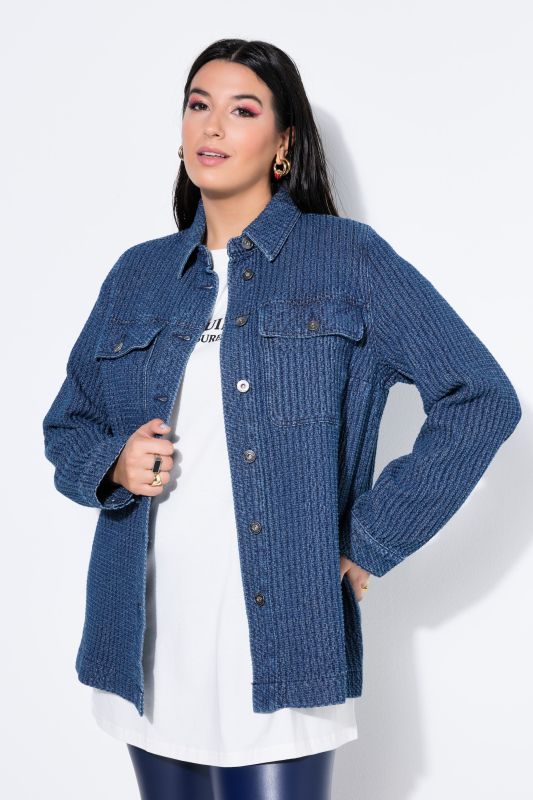 Риза тип яке с модерна материя