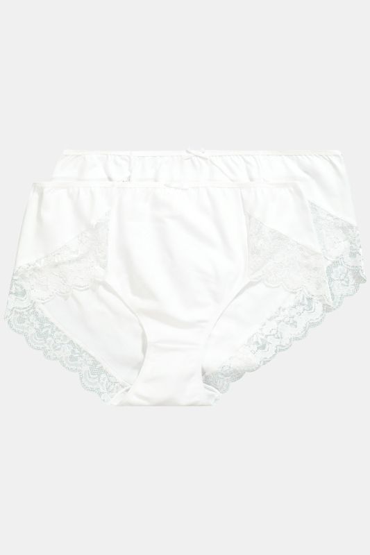2 Pack Panty - Lace Trim