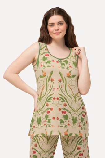 Eco Cotton Floral Pajama Tank