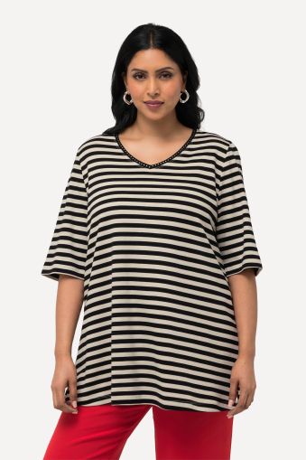 Striped Short Sleeve Pima CottoN Tee