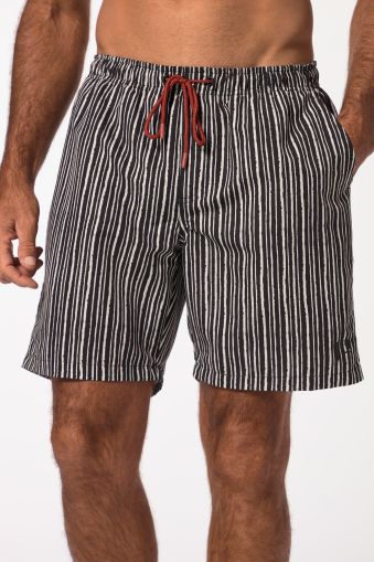 JAY-PI swim shorts, beachwear, elasticated waistband, stripes, up to 8 XL