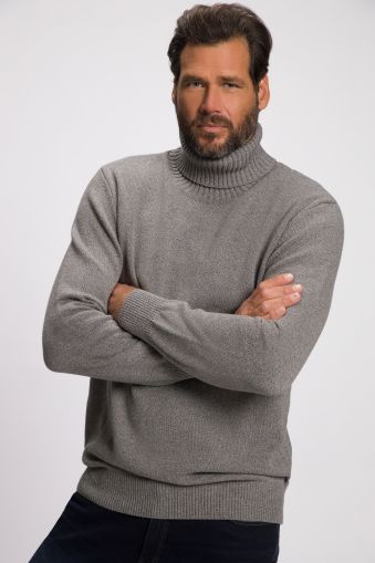 Roll neck sweater, knitwear