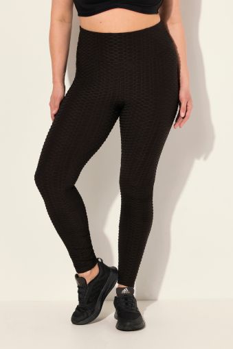 Textured High Waisted Leggings