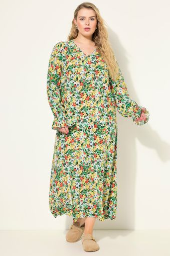 Floral Print Maxi Dress