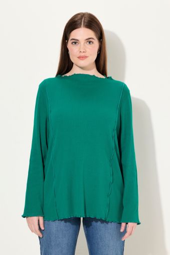 Eco Cotton Inverted Seam Long Sleeve Tee