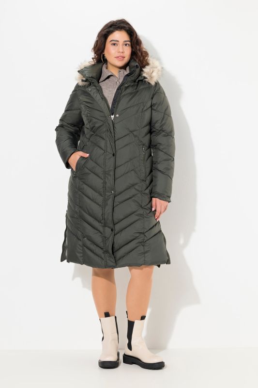 Detachable Hood Puffer Coat