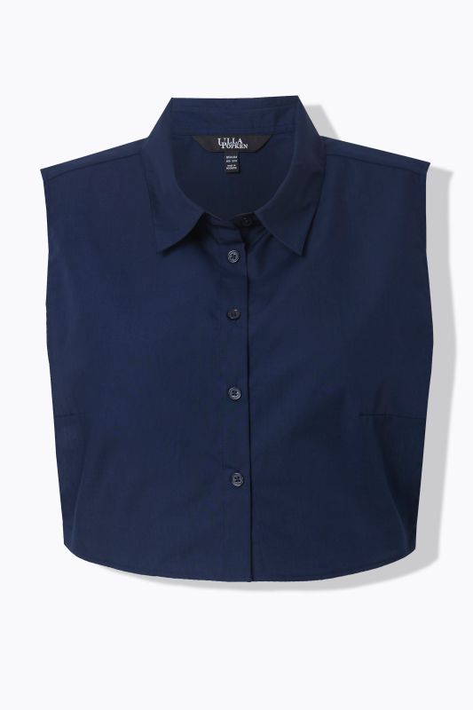 Яка на риза едноцветна