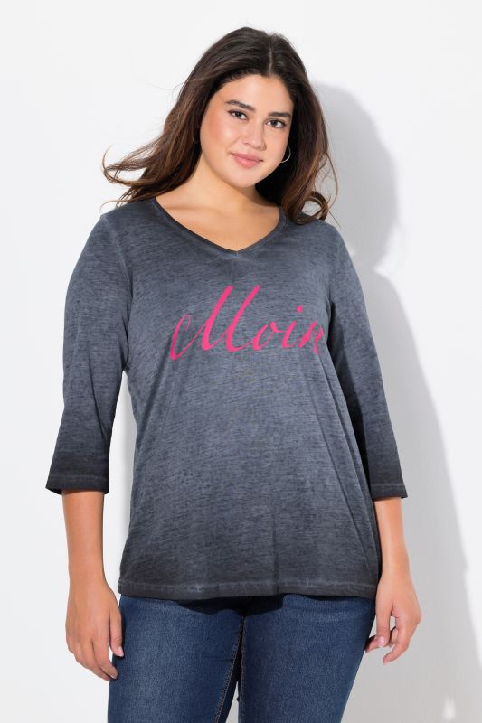 Moin 3/4 Sleeve Graphic Tee