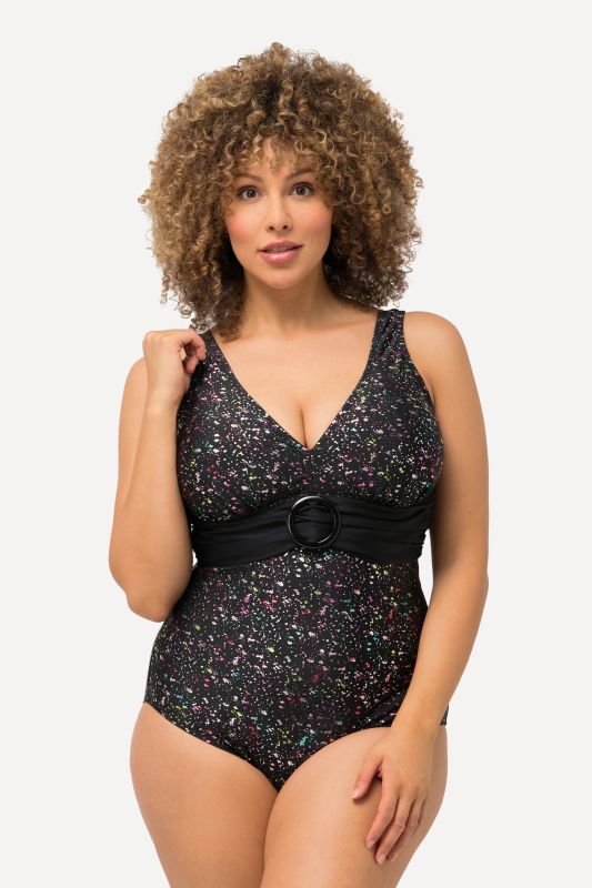 Sparkling Ring Detail Swimsuit