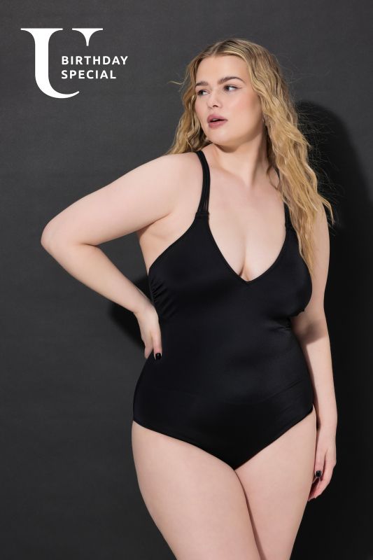 Strappy Crossed Back Swimsuit