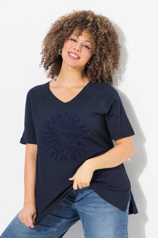 Self Love Club Flocked Lettering Tee