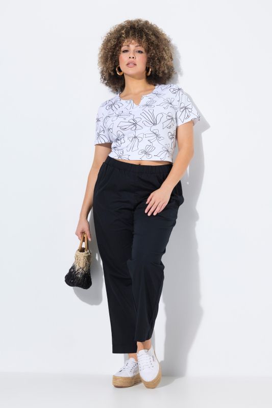 Wide Leg Ruby Fit Stretch Chino Pants