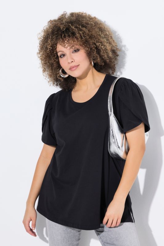 Draped Sleeve Tee