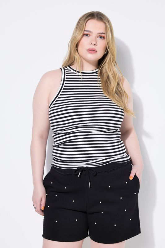 Striped Ribbed Tank
