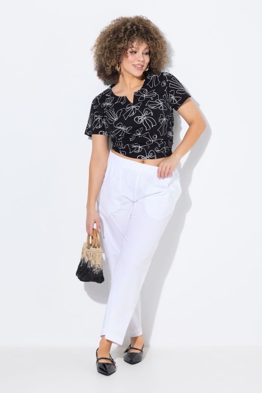 Wide Leg Ruby Fit Stretch Chino Pants