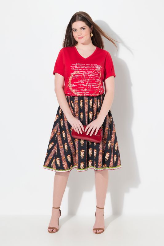 Traditional Floral Skirt