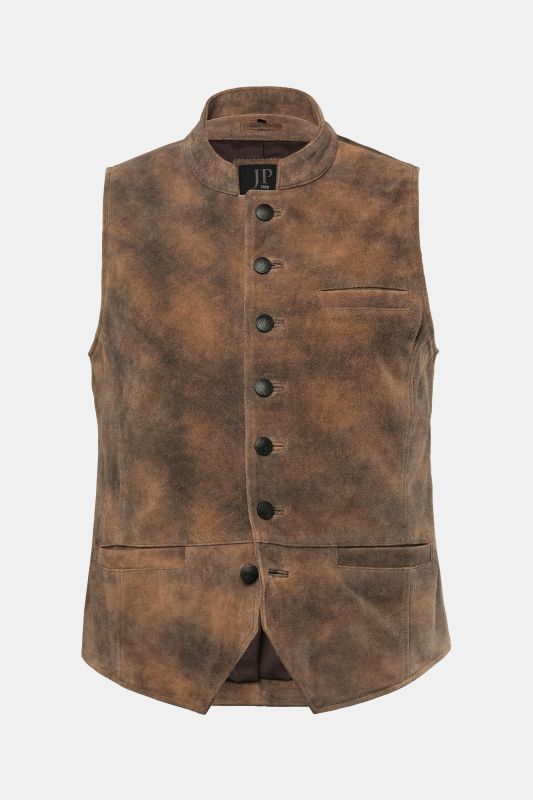 Leather waistcoat