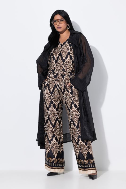 Opulent Satin Pants