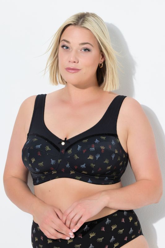 Tassel Print Relief Bra