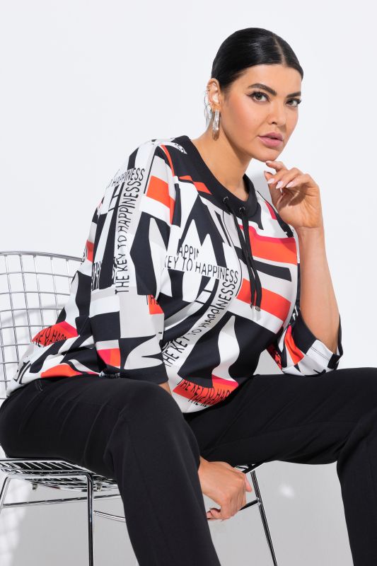 Graphic Punto di Roma 3/4 Sleeve Sweatshirt