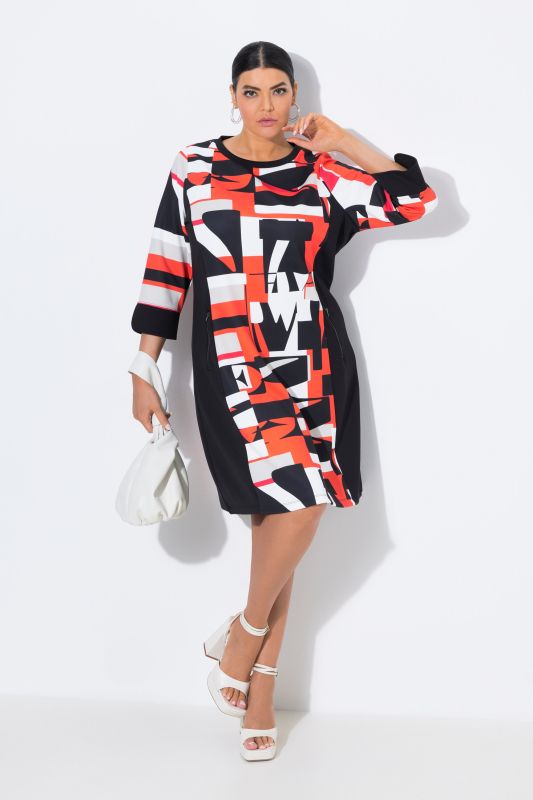 Graphic Punto di Roma Dress