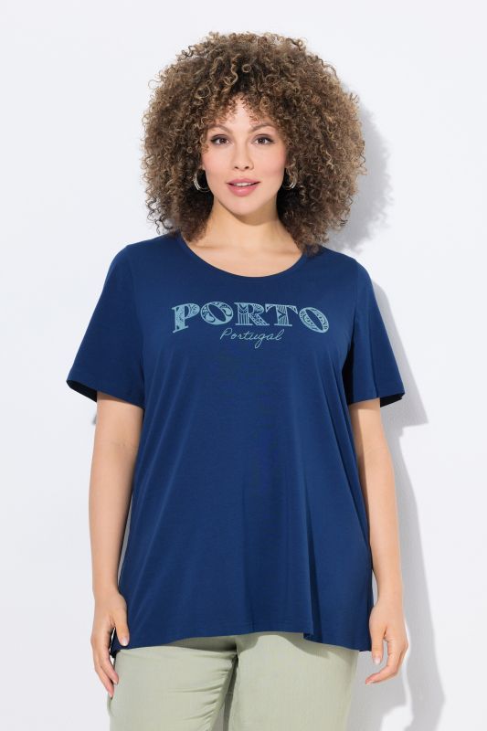 Porto Flocked Lettering Short Sleeve Tee