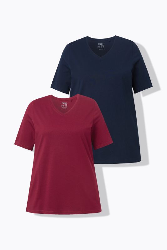 2 Pack of Eco Cotton Basic Tees