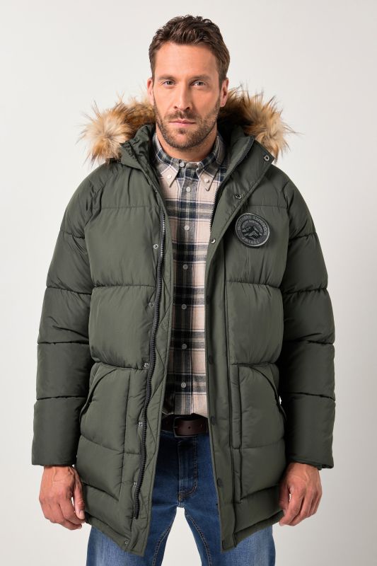 Quilted parka