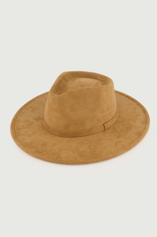 Suede Look Cowboy Hat