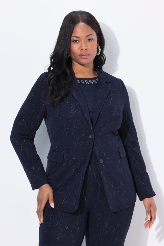 Блейзър трикотажен с акцент