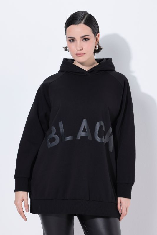 Rubber Black Lettering Sweatshirt