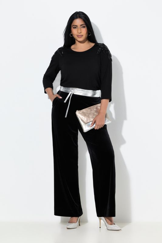 Velvet Suit Pants