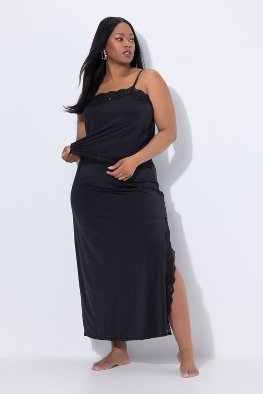 2 Piece Lace Trim Sleep Set