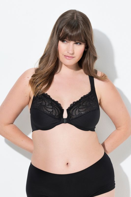 Front Close U-Plunge Underwire Bra