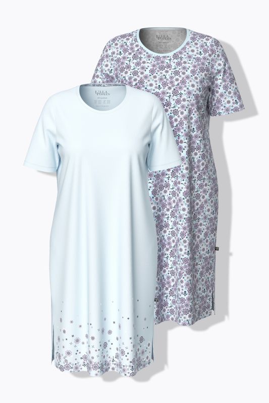 2 Pack of Sleep Tees- Snow Kissed Flowers