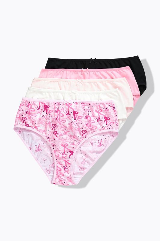 5 Pack of Panties- Think Pink