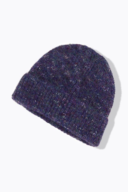 Melange Knit Beanie