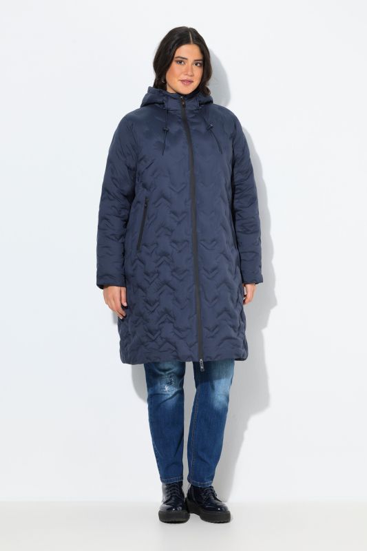 HYPRAR Chevron Quilted Coat