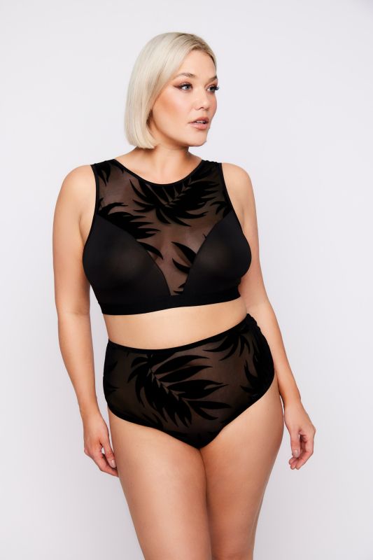 Бикини с кадифени листа