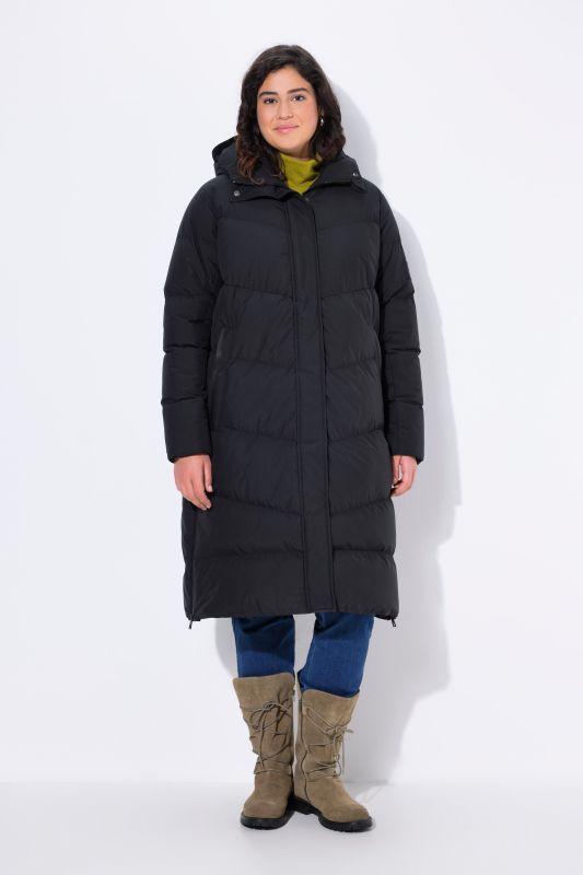 HYPRAR Longline Water-Repellent Quilted Coat