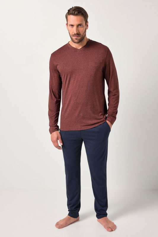 Пижама от 2 части с райета