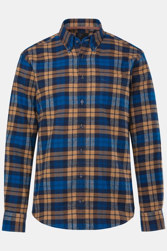 Риза с принт на квадратчета