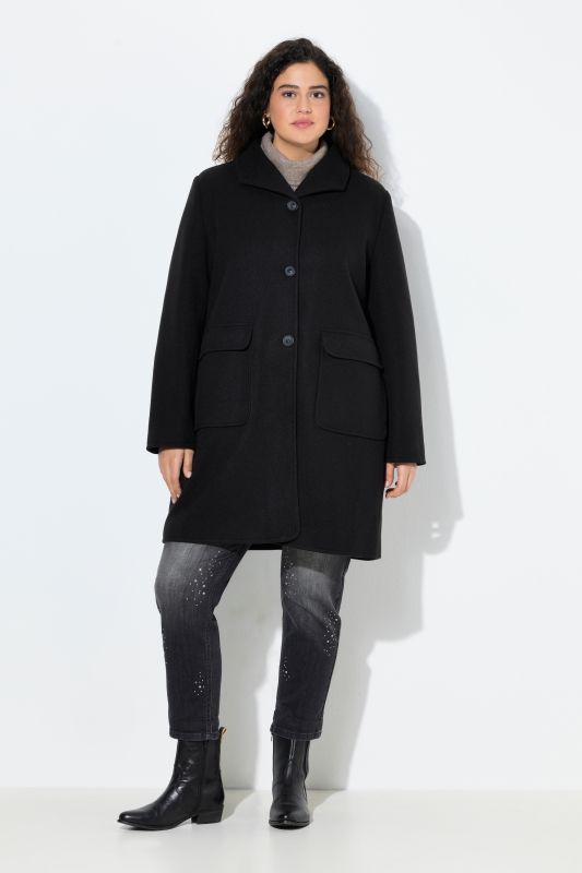 Wool Look Coat