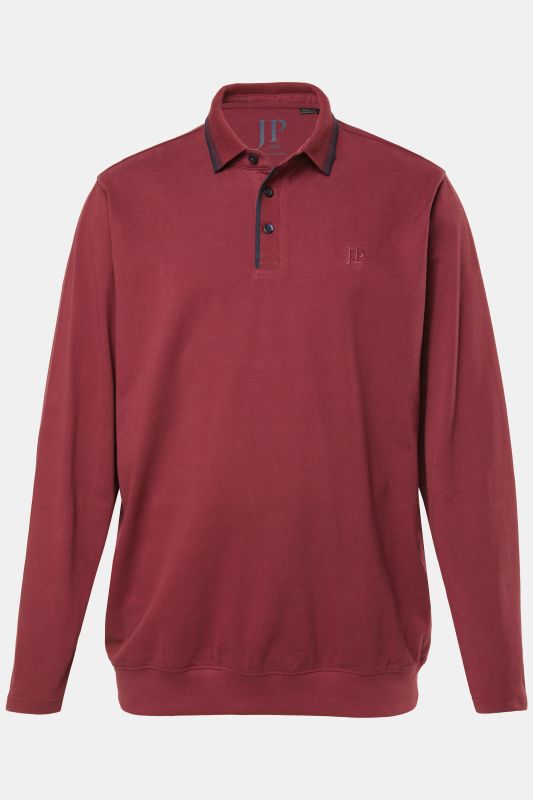 Блуза с поло яка