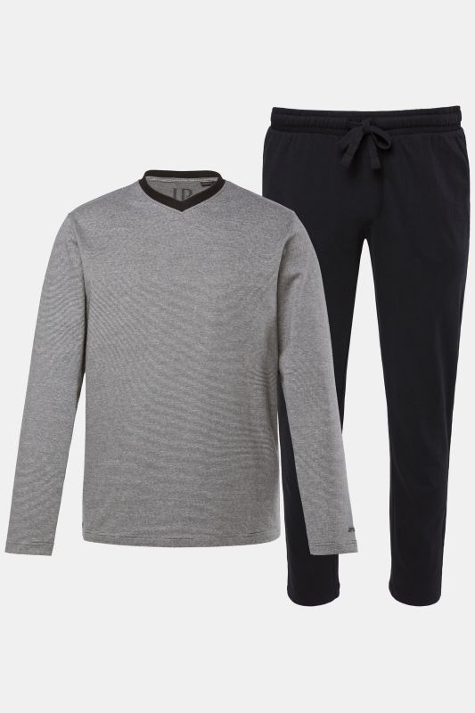 Пижама от 2 части с контрастен акцент