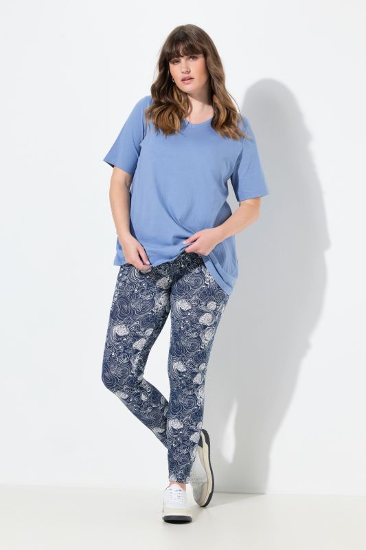 Клин с флорален принт